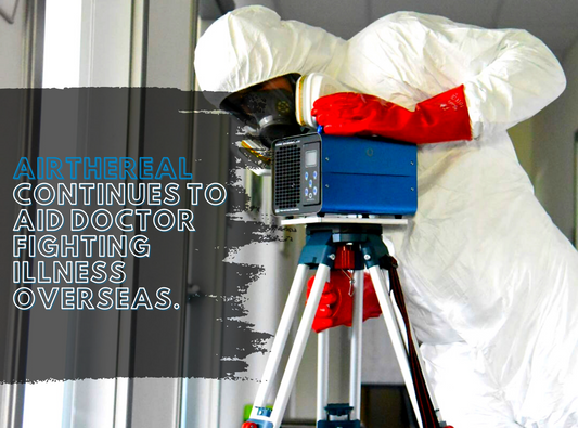 Airthereal Continues to Aid Doctor Fighting Illness Overseas with Products