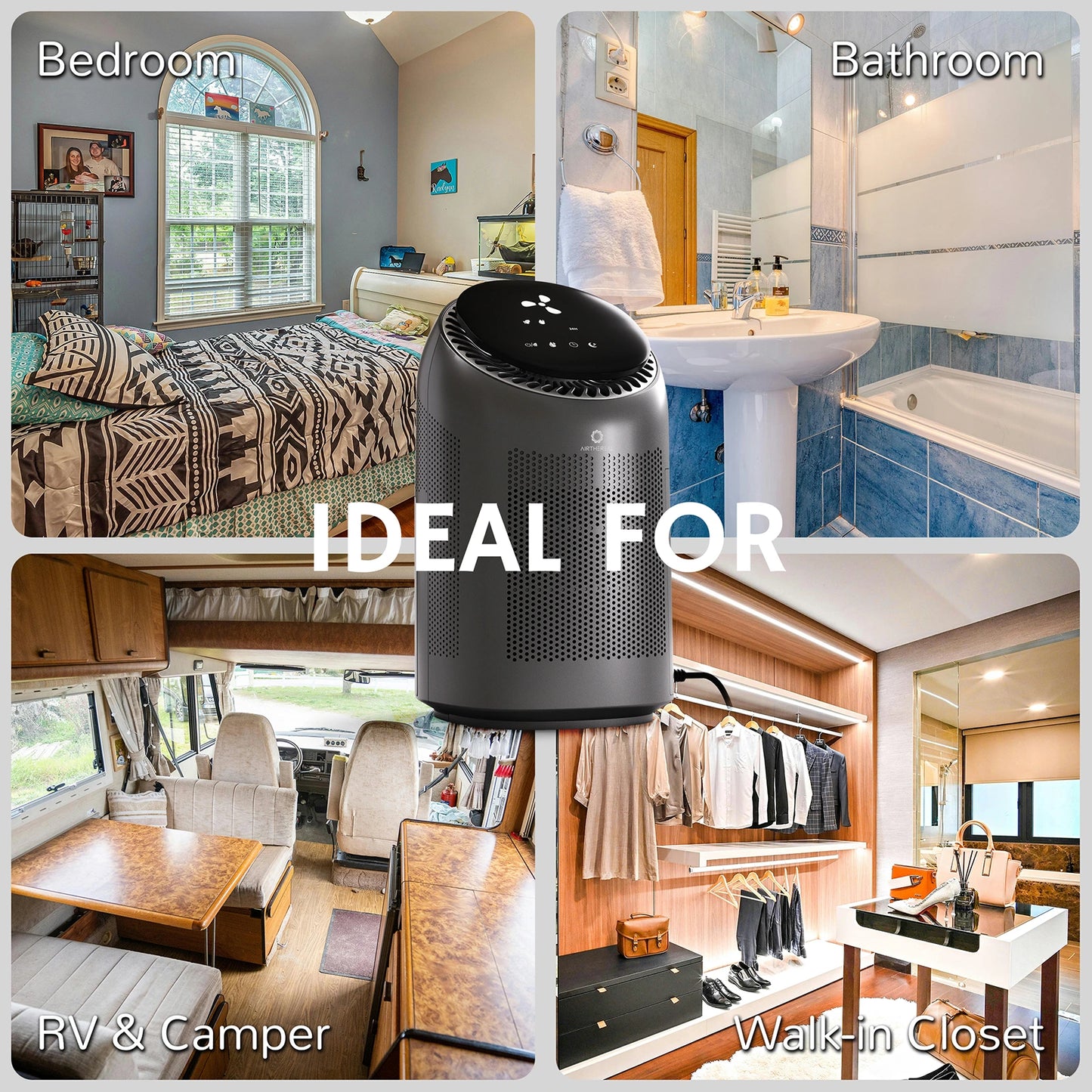 Zephyr AZH200 2-in-1 Air Purifier & Dehumidifier