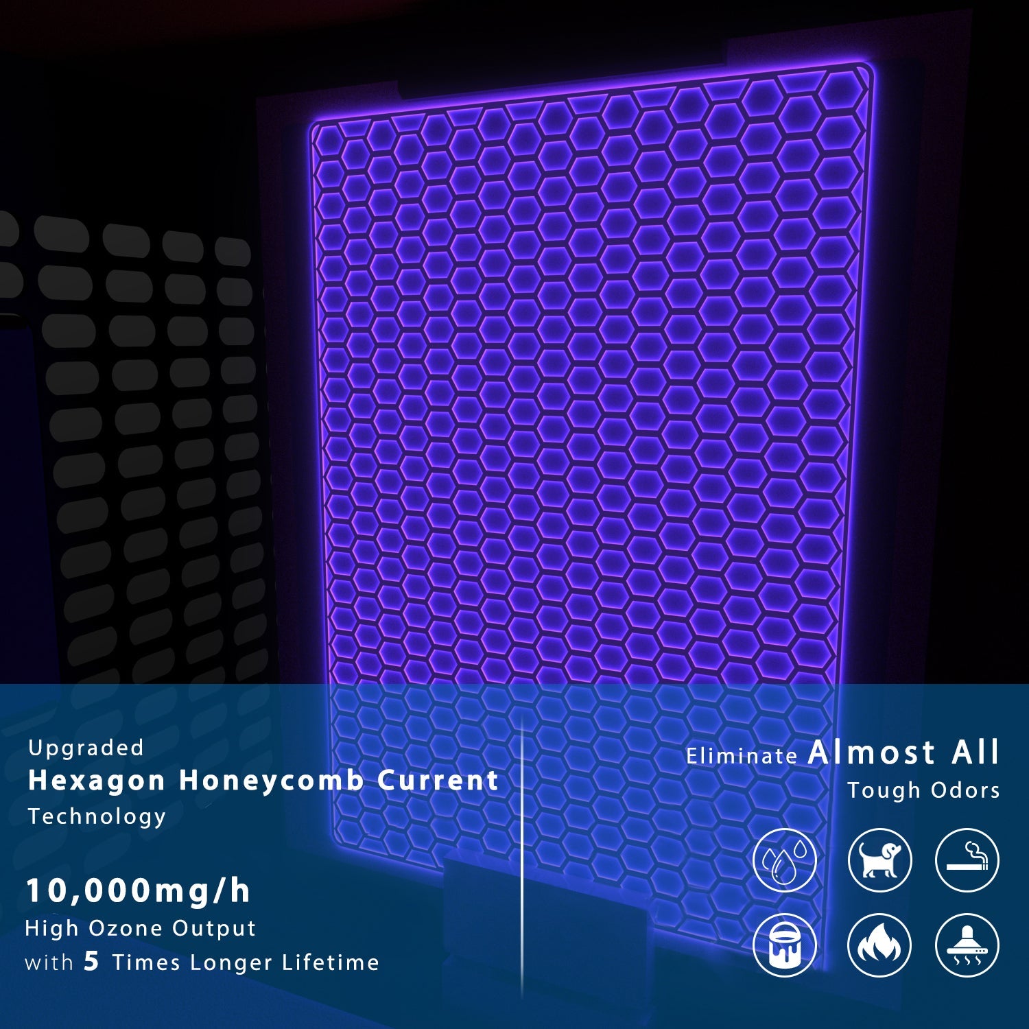 Airthereal MA10K-PRODIGI Ozone Generator for Cars & Home- Powerful Ozone Output - 10,000mg/h