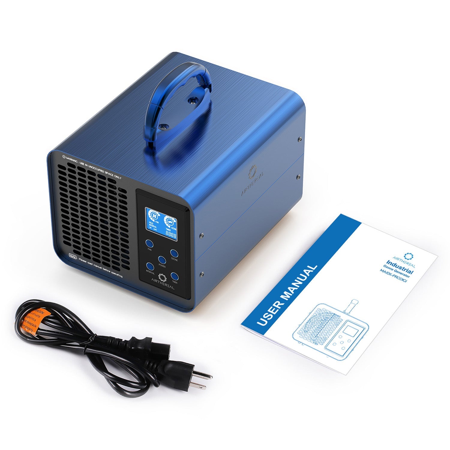 Airthereal MA10K-PRODIGI Ozone Generator for Cars & Home- Powerful Ozone Output - 10,000mg/h
