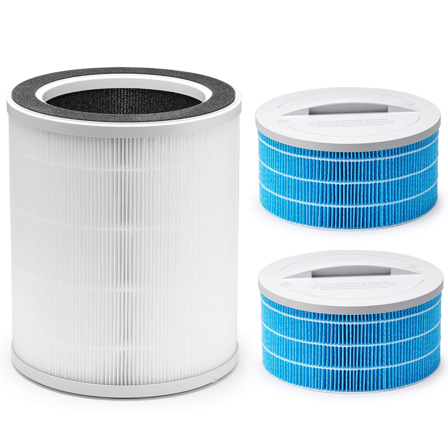 2-Pack Humidifier Filter + 1 HEPA Filter