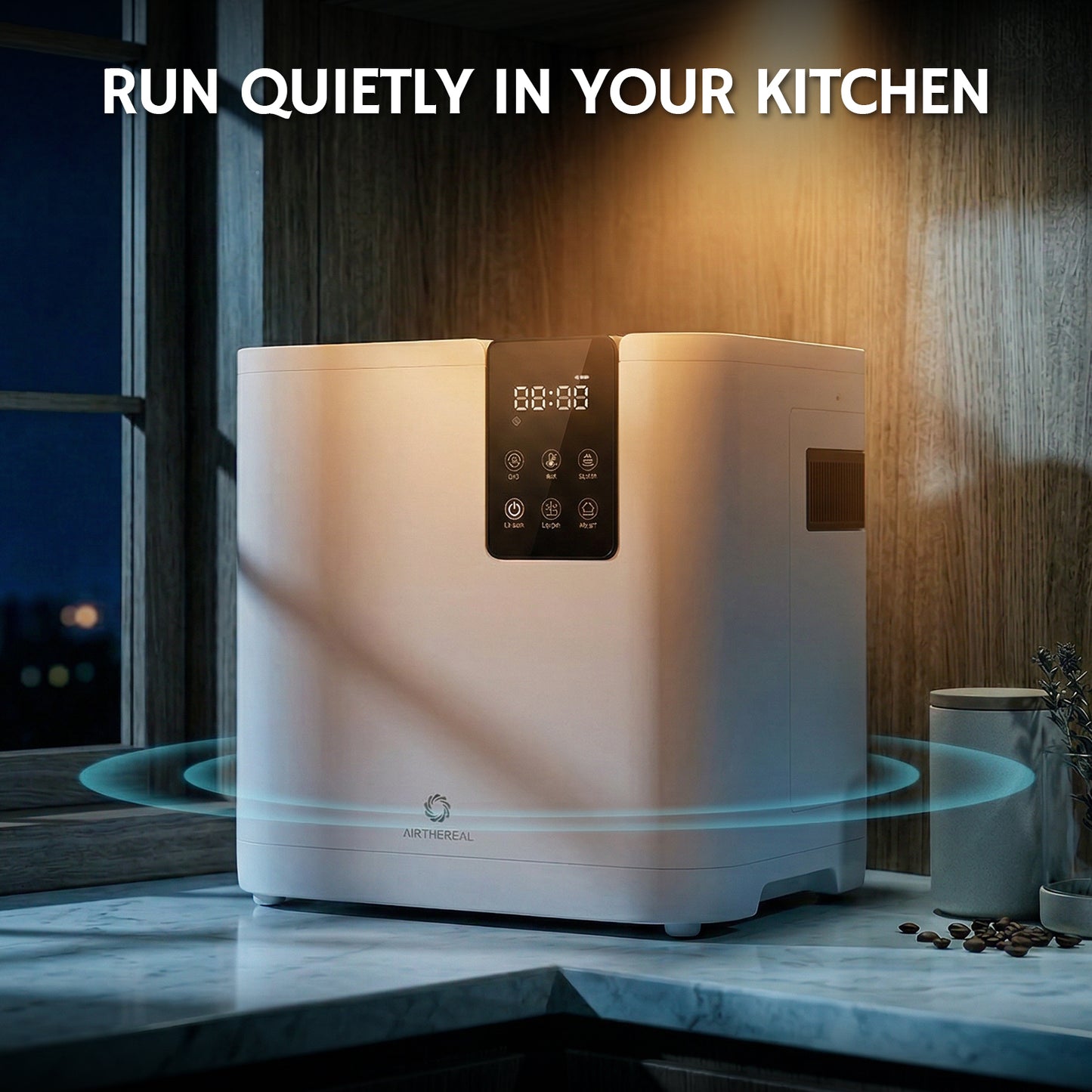 Revive R800 Lite Electric Kitchen Composter, White