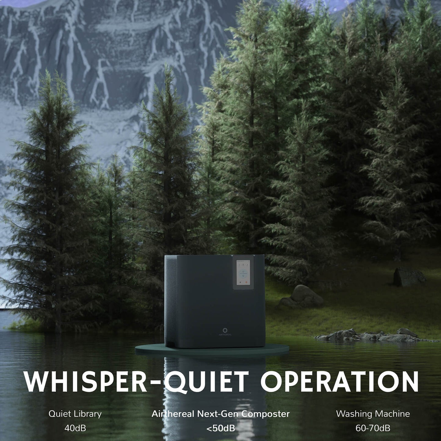 Whisper Quiet Operation