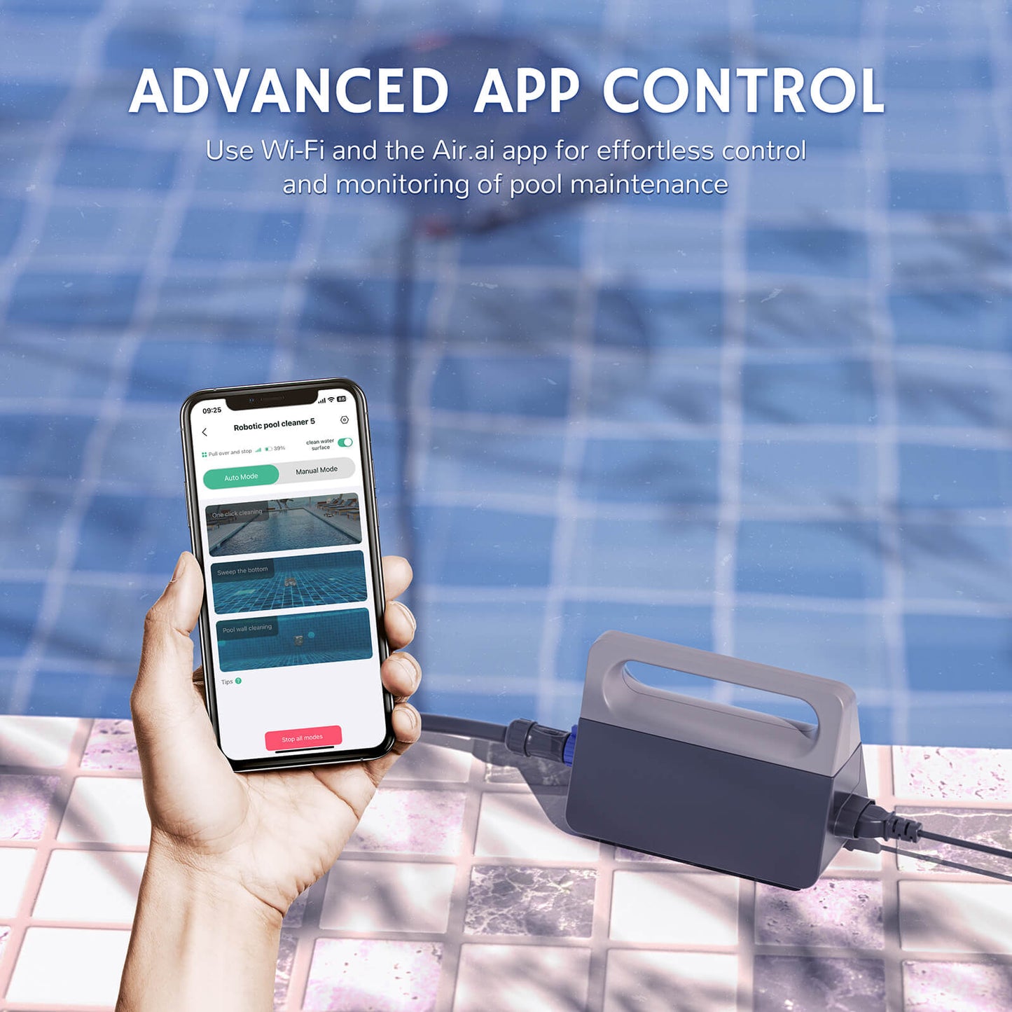 Airthereal AC Power Supply for AquaMarvin AM6 Smart Robotic Pool Cleaner