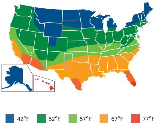 US Heat Map