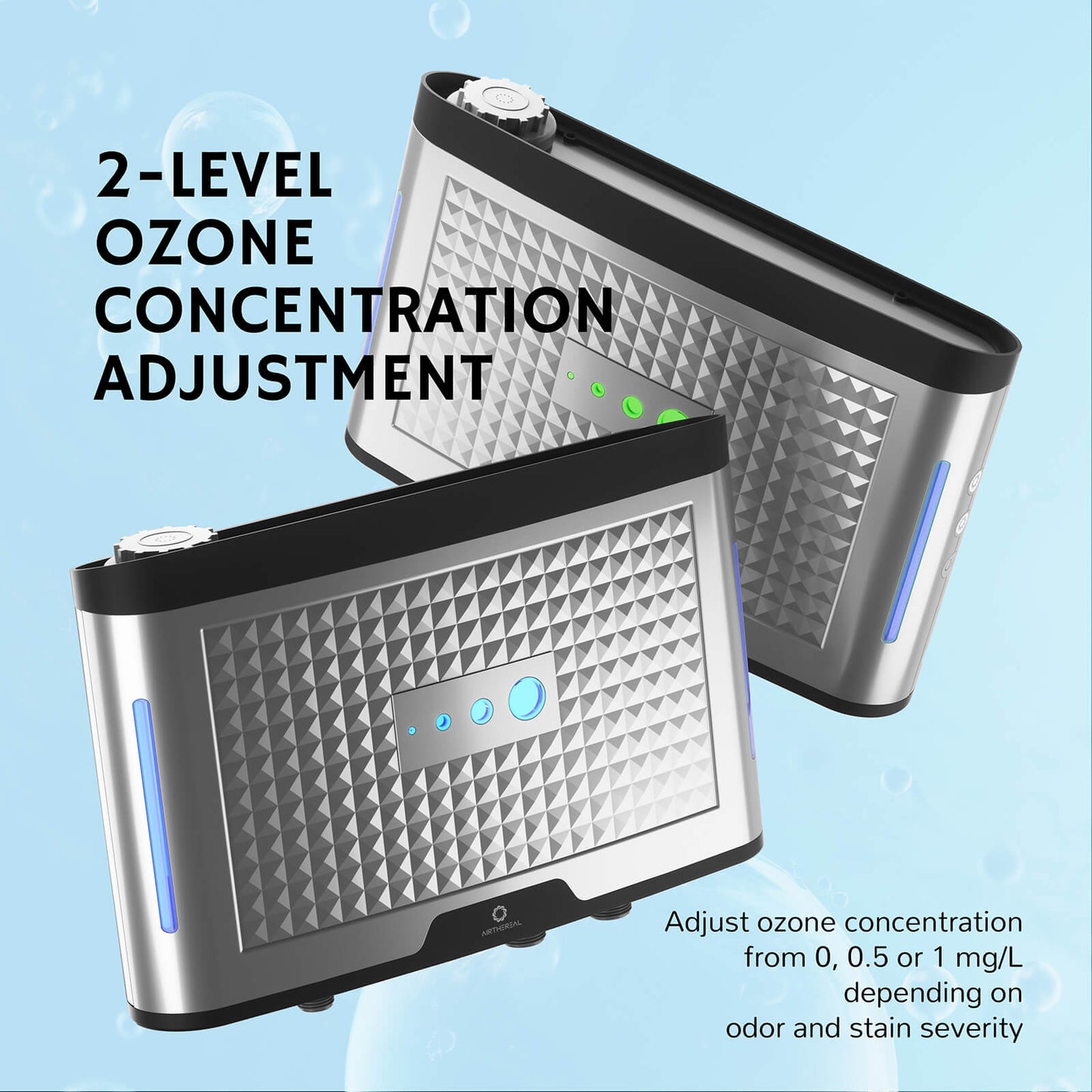 Airthereal AH20K Ozone Laundry System for Washing Machine, Ozone Water Device-Higher PPM Powerful Cleaning, Sanitize and Wash Clothes with Less Detergent, Clean Fruits, Vegetables, Dishes, Skin, and Pets