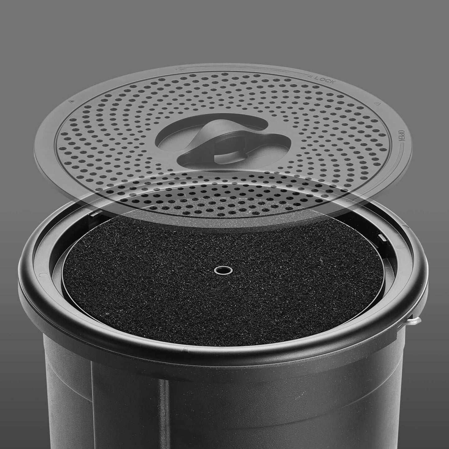 Airthereal Revive Electric Kitchen Composter Replacement Bucket and Lid