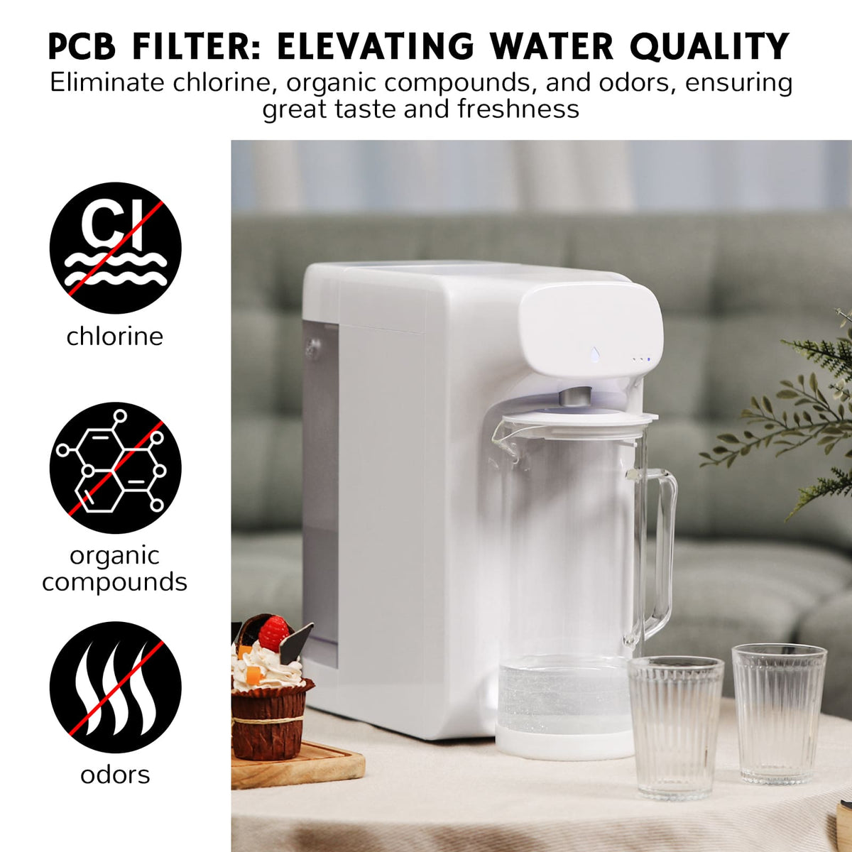 Pristine Lite3 RO Countertop Instant Filtered Water Dispenser