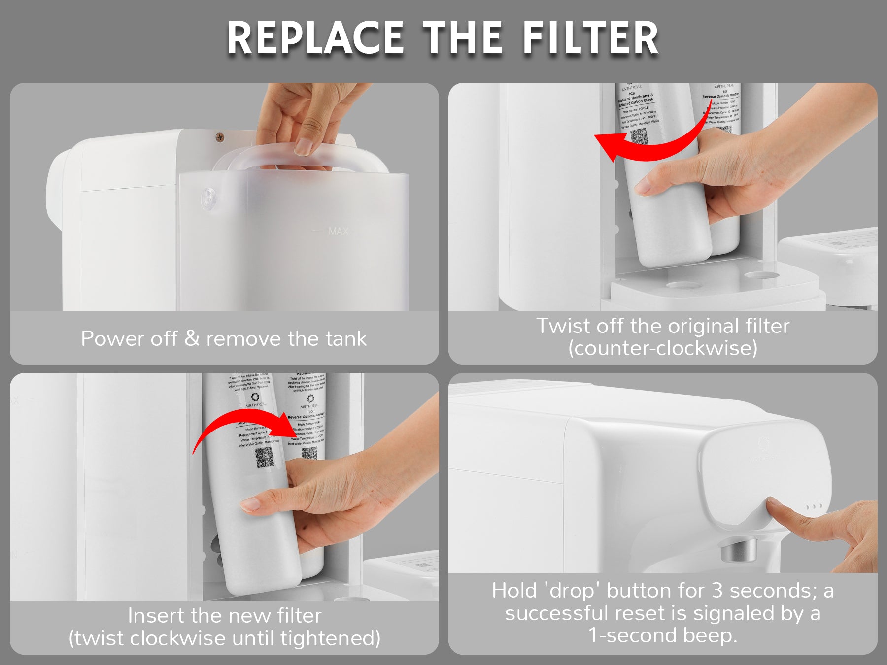 Replacement Countertop Water Filters Mobile