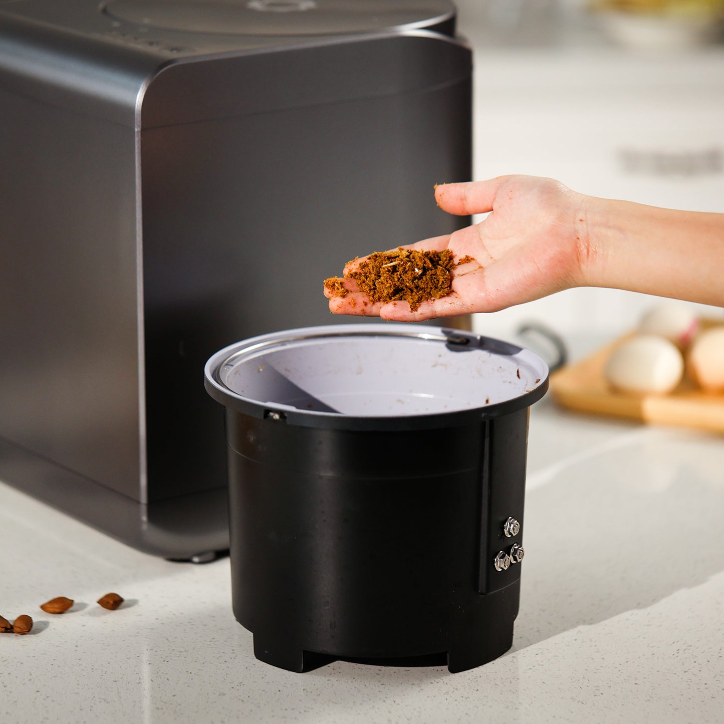 Airthereal Revive Electric Kitchen Composter Replacement Bucket and Lid