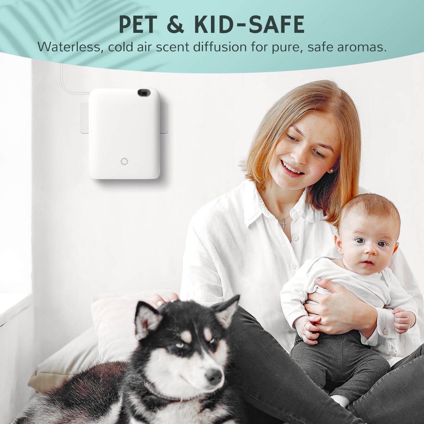 Airthereal Portable Nebulizing Scent Air Machine, Waterless Fragrance Diffuser with Smart App Controlled - 200ml Aromatherapy Air Diffuser for Large Area up to 2000 sq ft. - Safe for Family & Pets - White