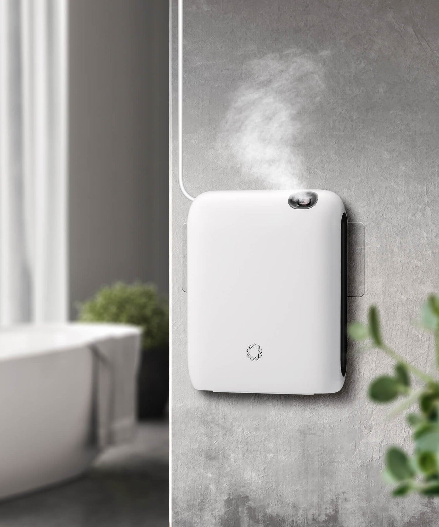 Airthereal Portable Nebulizing Scent Air Machine, Waterless Fragrance Diffuser with Smart App Controlled - 200ml Aromatherapy Air Diffuser for Large Area up to 2000 sq ft. - Safe for Family & Pets - White