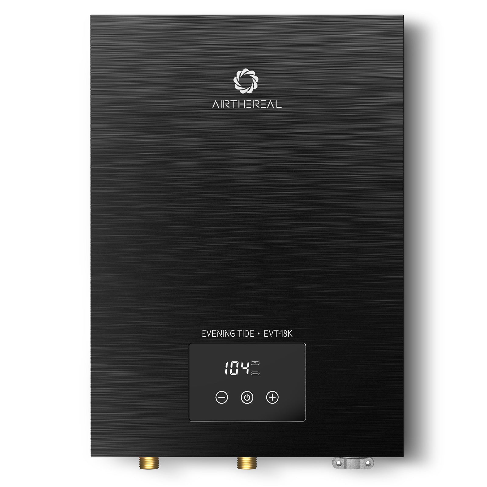 Airthereal Electric Tankless Water Heater 18kW, 240Volts - Endless On-Demand Hot Water - Self Modulates to Save Energy Use - Small Enough to Install Anywhere - for 2 Showers, Evening Tide series