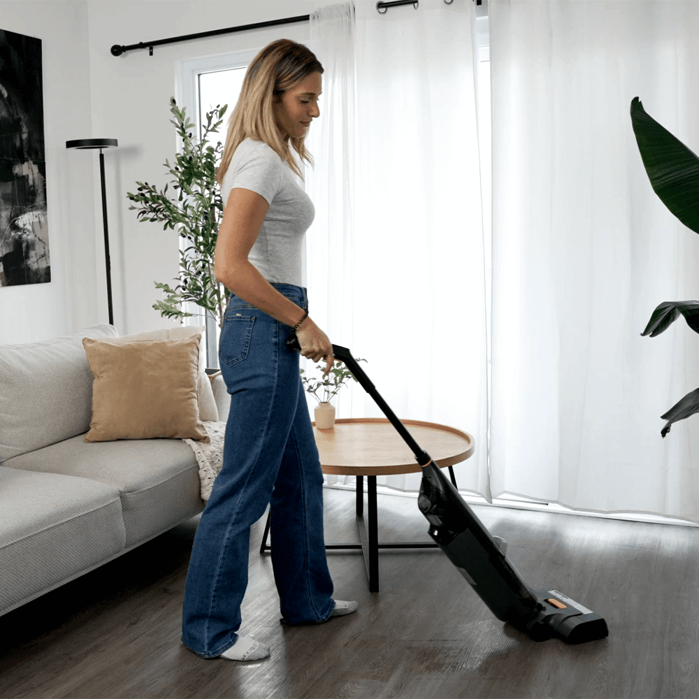 AIRTHEREAL Smart Wet Dry Vacuum Cleaner, Cordless Hard Floor Cleaner Vacuum  Mop All in One with Self-Cleaning, Smart Voice Assistant with Extra
