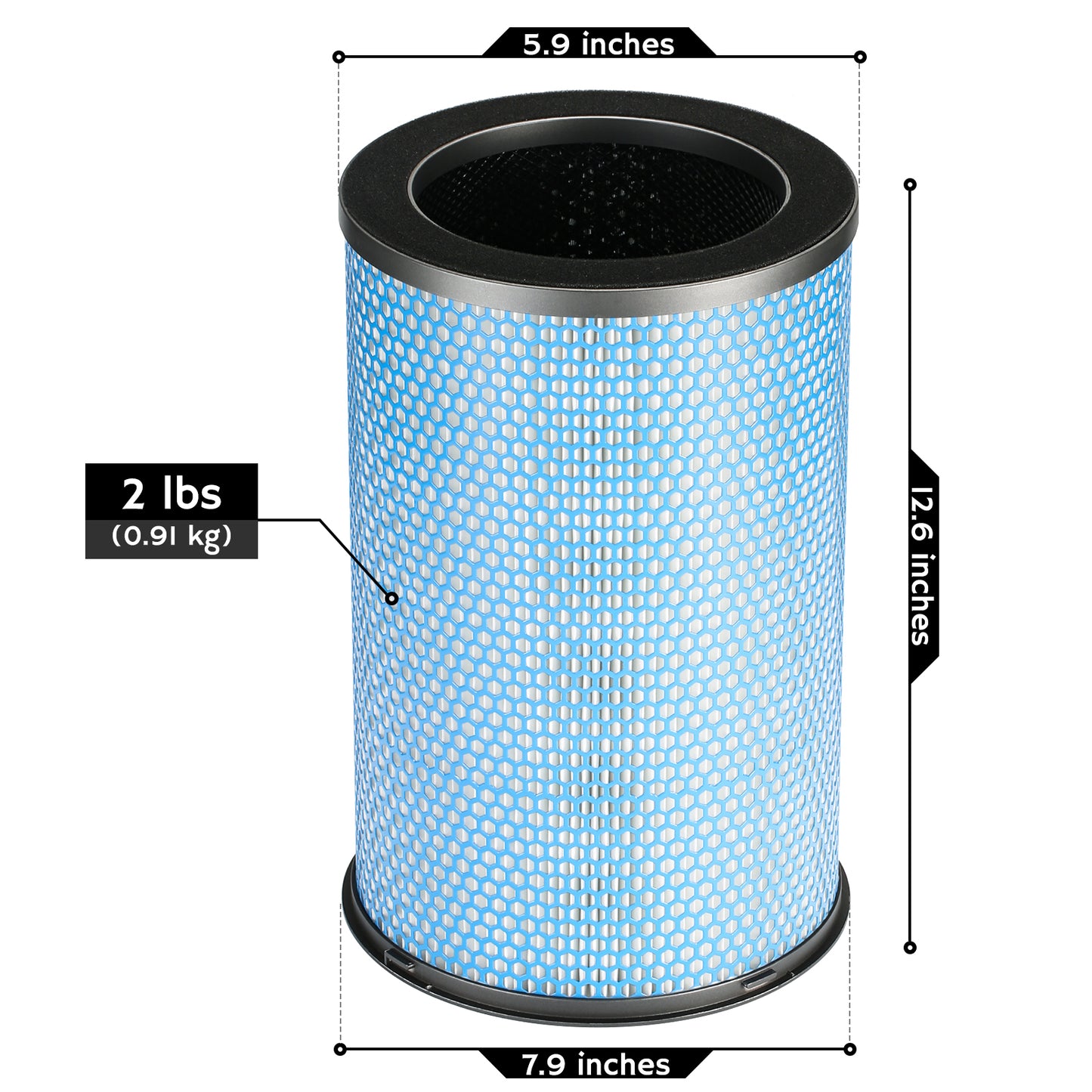 AGH380 H13 HEPA Medical Grade Replacement Filter