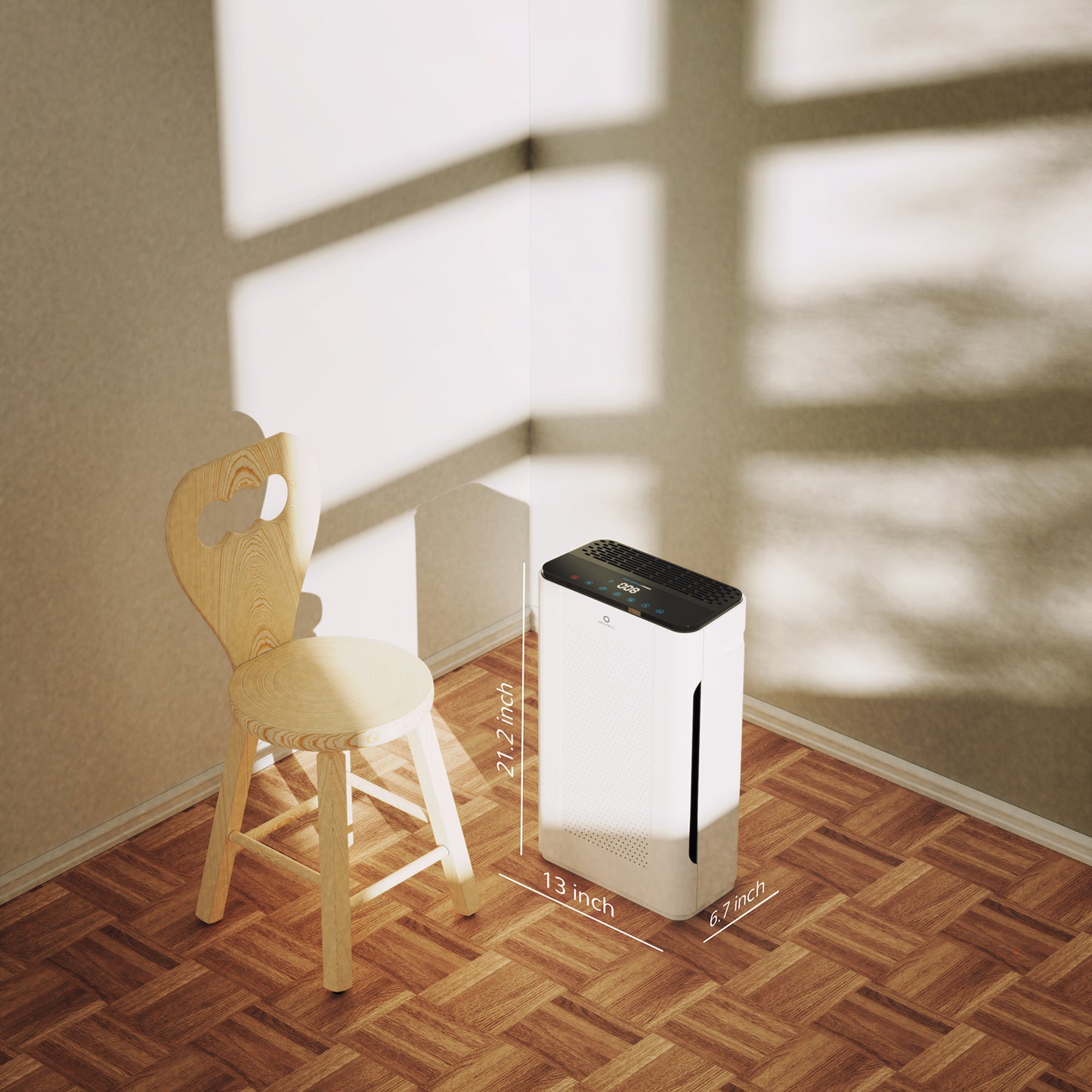 Open Box Airthereal APH260 Air Purifier for Home, Large Room - True HEPA Filter with UV and Auto Modes - Removes Allergies, Dust, Smoke, and Odors, 152 CFM, Pure Morning