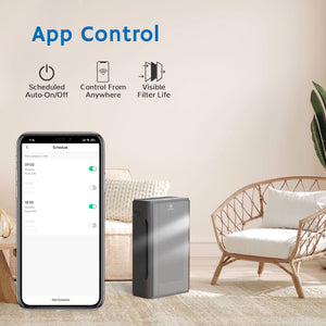 Airthereal APH320 WiFi Air Purifier for Home, Large Room  - App Control - Control From Anywhere - Scheduled Auto-On/Off -  Visible Filter Life