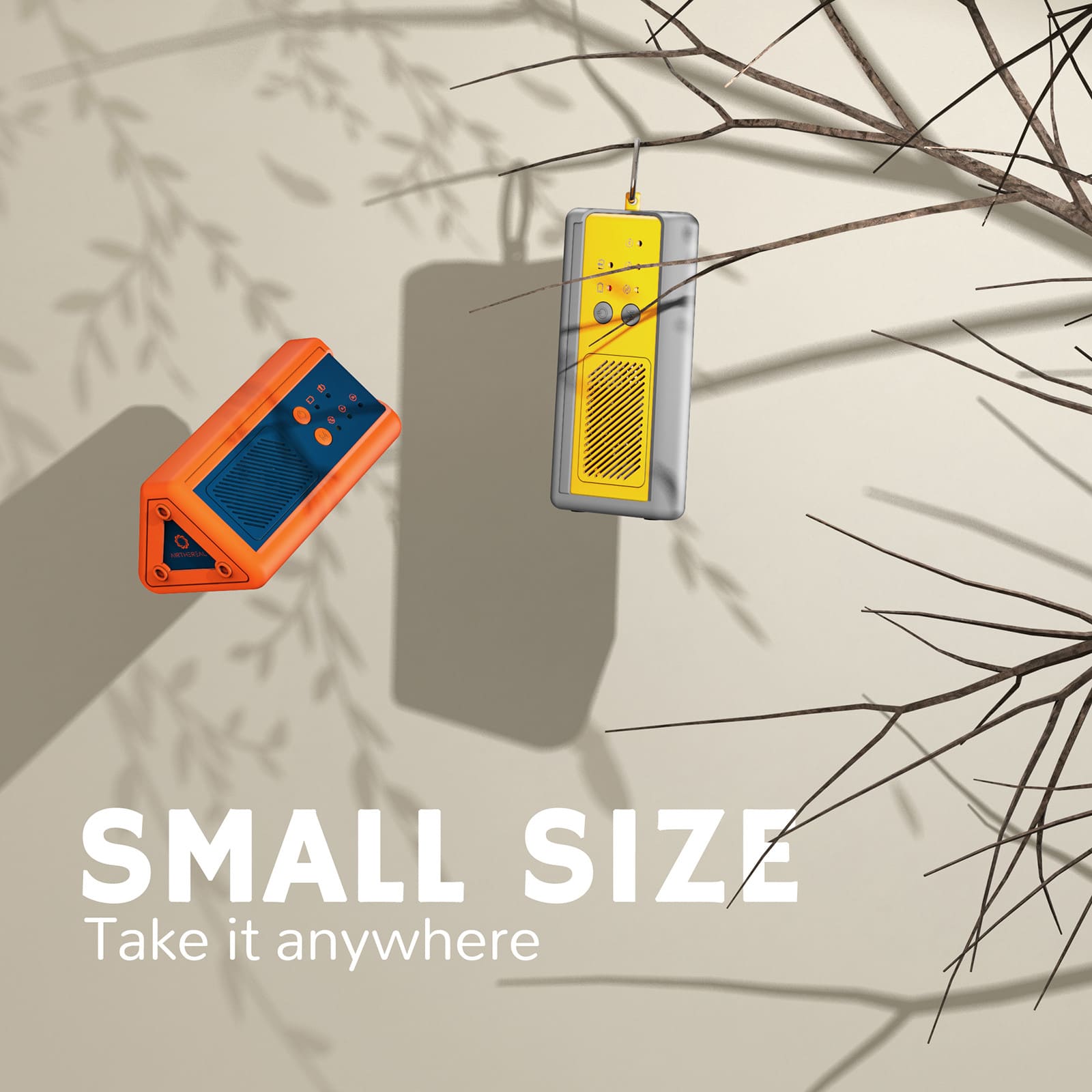 Airthereal PA1K-GO Portable Ozone Generator - Cordless Battery Powered Odor Eliminator - Small Size to Take it Anywhere