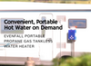 Hot Water At Your Convenience: Airthereal’s Portable Propane Water Heater