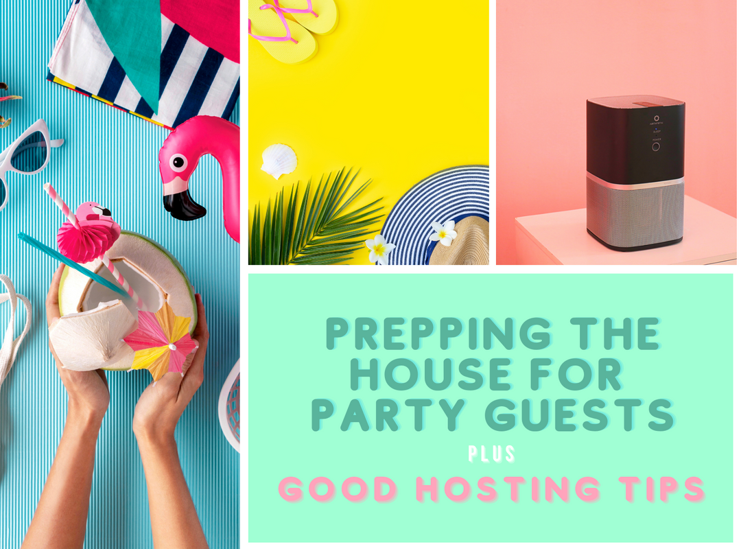 Prepping the House for Party Guests Plus Good Hosting Tips