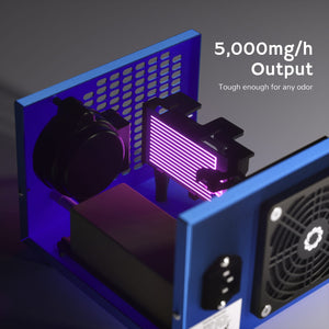 MA5000 Ozone Generator, Powerful Output of 5000mg/h - Airthereal