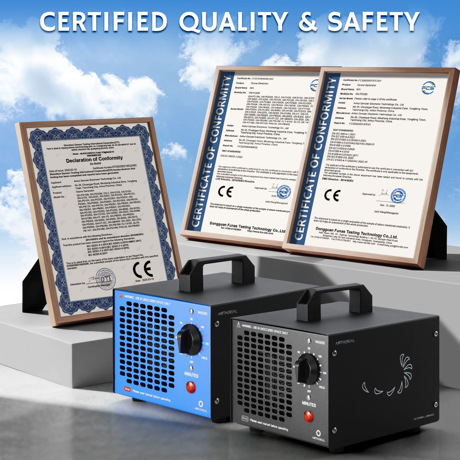 Ozone generator air success 7 エアーサクセス Air Success 7 低濃度