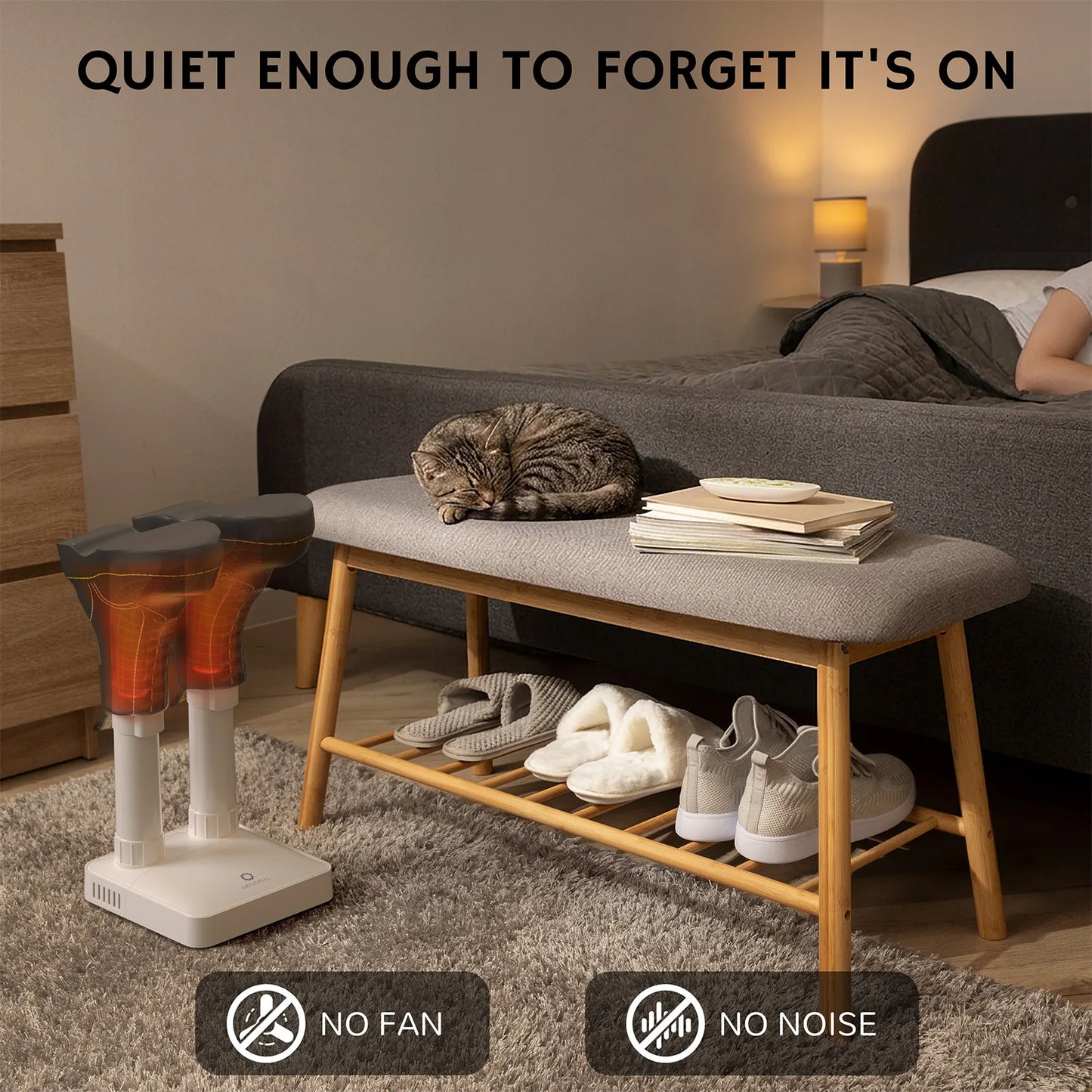 SD36 Shoe Dryer – Fanless Natural Convection