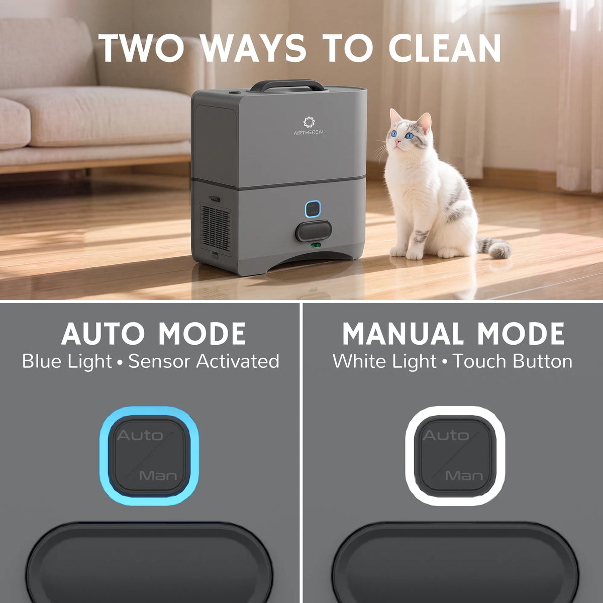 ArcVac Touchless Vacuum Automatic Dustpan