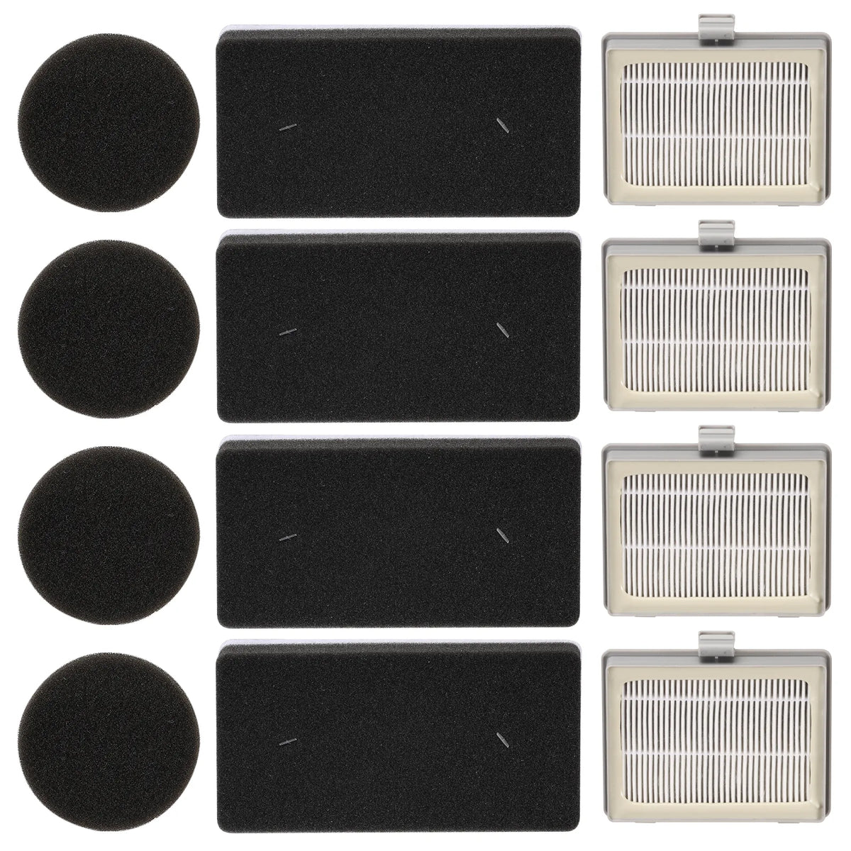 ArcVac T2 Vacuum Automatic Dustpan Replacement Filter, 4 Packs - Image 1