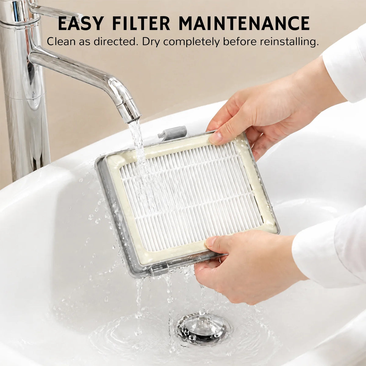 ArcVac T2 Vacuum Automatic Dustpan Replacement Filter, 4 Packs
