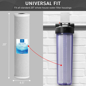 Replacement Filter for 20"x4.5" Whole House Water Filter Housing