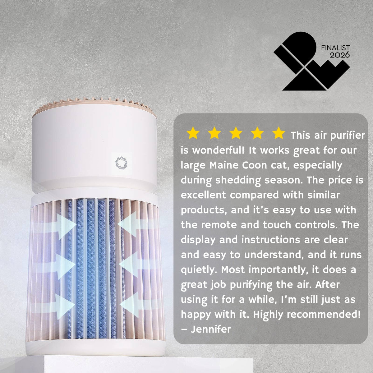 Glory Days AGH400 Pet Air Purifier