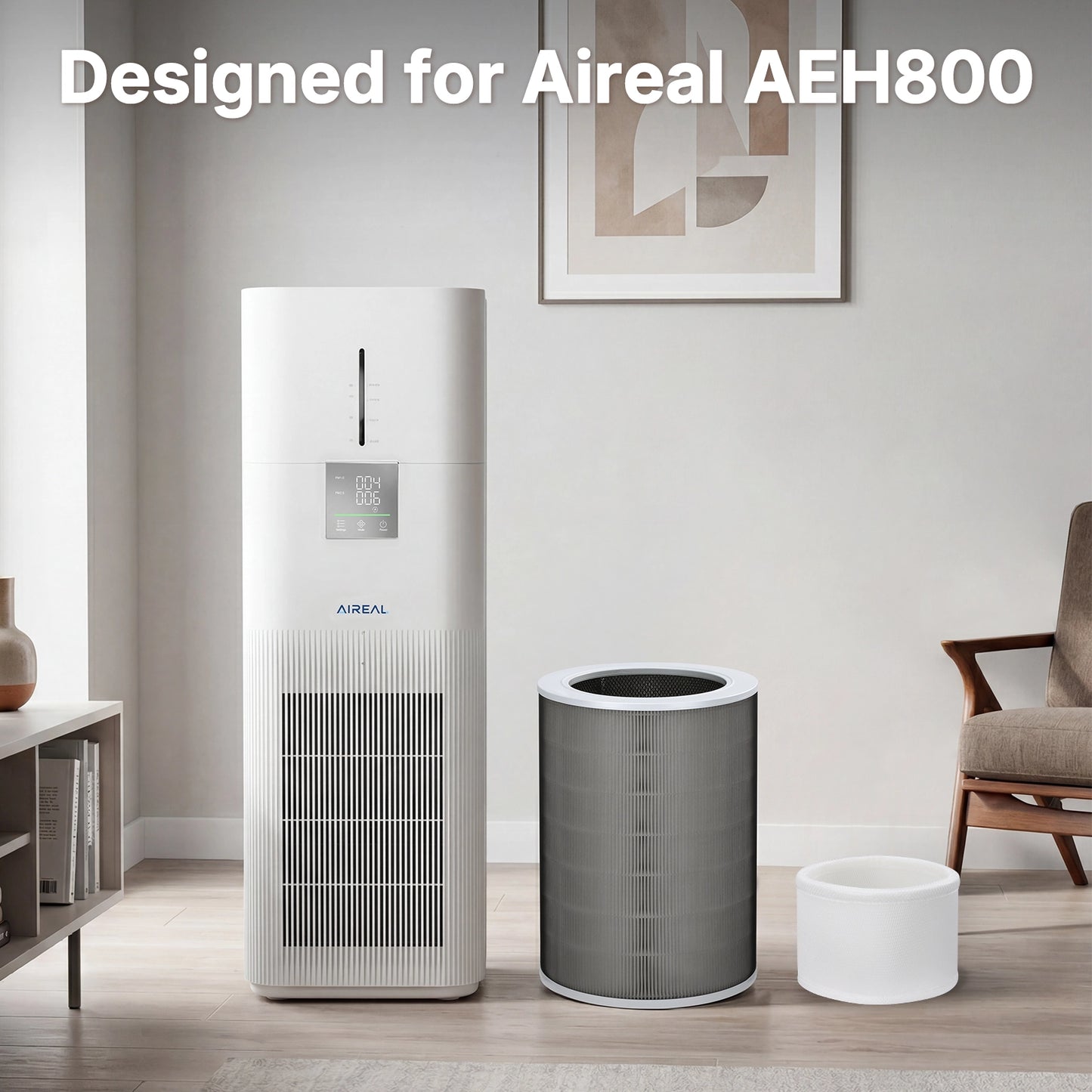 AEH800 Humidifier and HEPA Replacement Filter