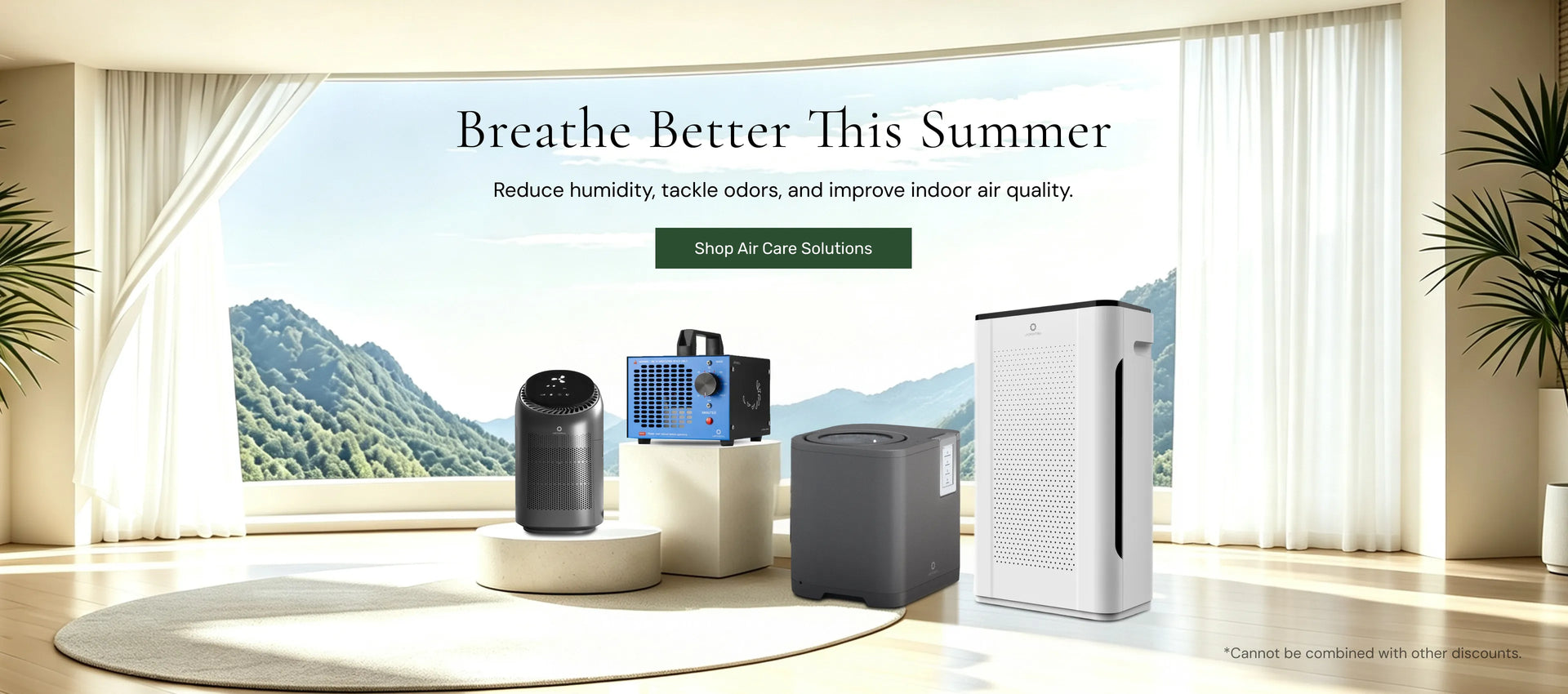 Shop Air Purifiers and more air care solutions for this summer - Shop now