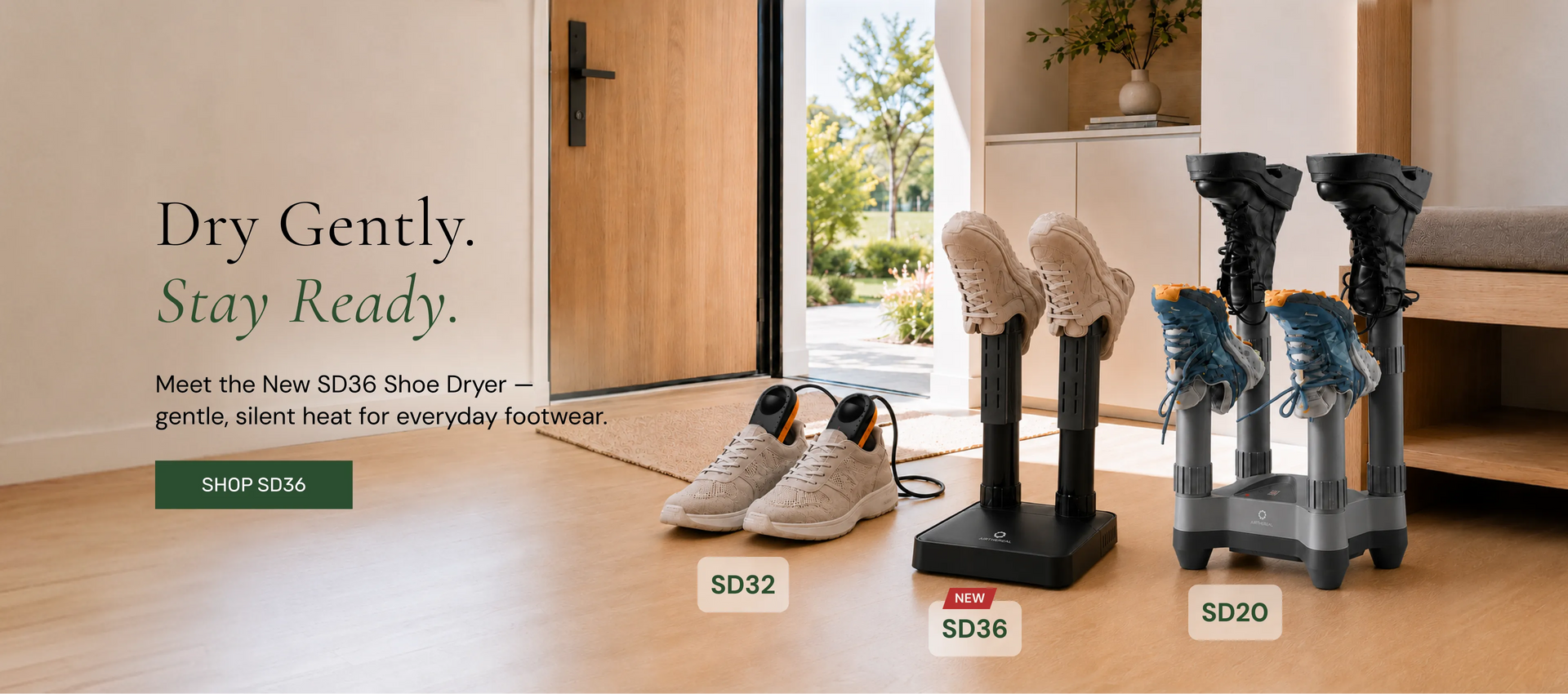 Shop Our New SD36 Shoe Dryer