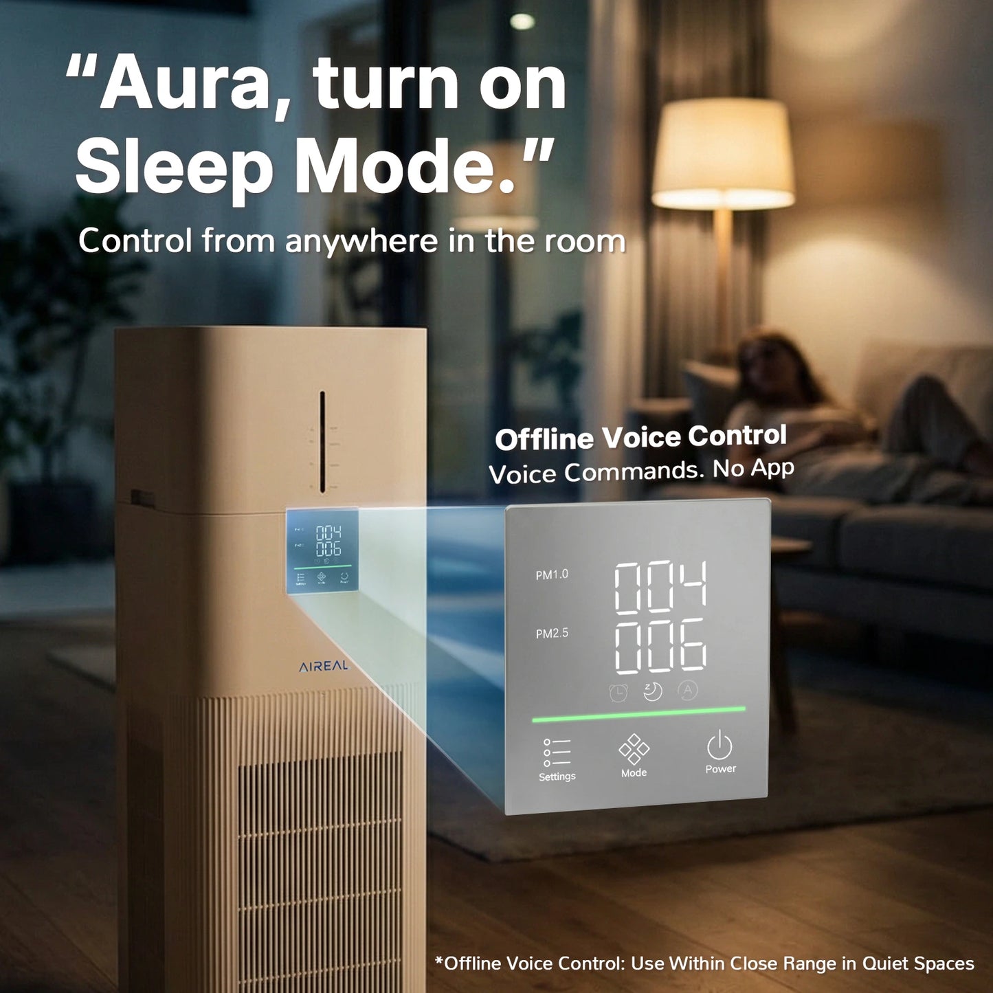 Aireal Ethereal Rain AEH800 Air Purifier & Humidifier Combo