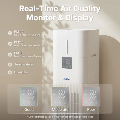 Aireal Ethereal Rain AEH800 Air Purifier & Humidifier Combo