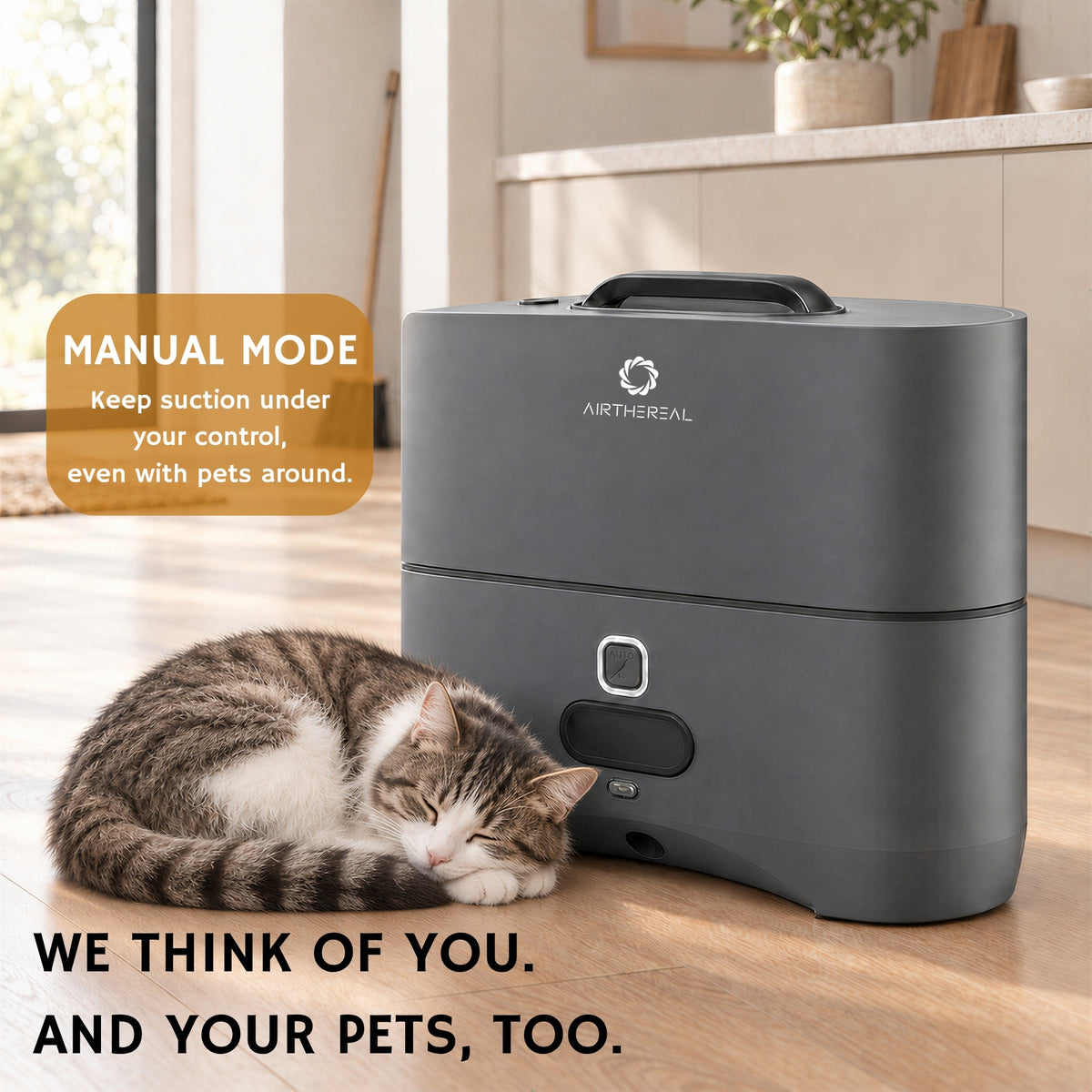 ArcVac Touchless Vacuum Automatic Dustpan