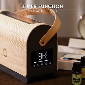 Airthereal LF500M Flame Diffuser, Aroma Essential Oil Diffuser 500ml, Timer Function, Set to run for 1-8 hours 