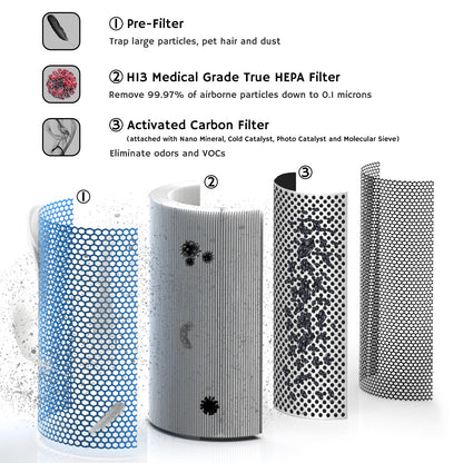 AGH430 H13 HEPA Medical Grade Replacement Filter