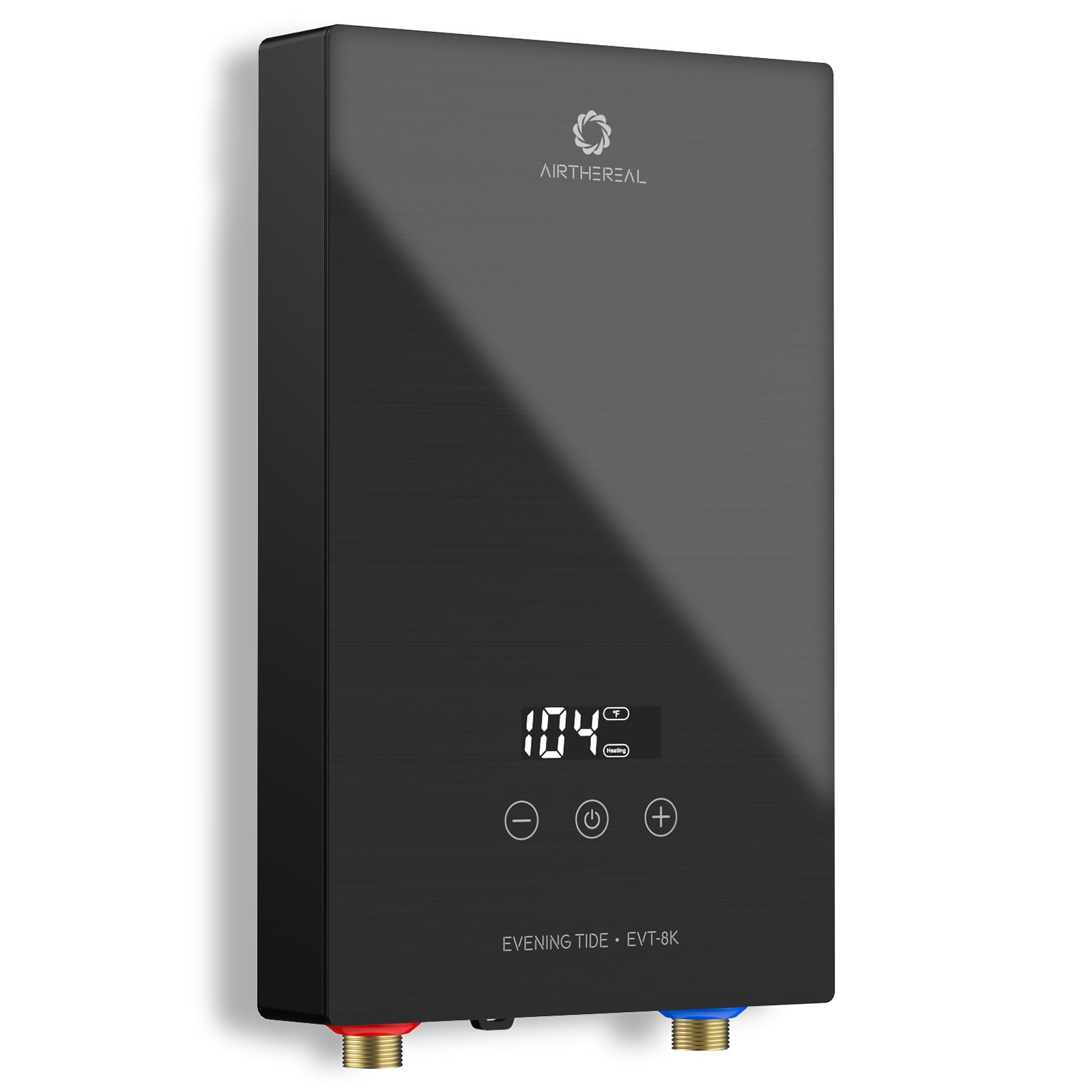 Airthereal Electric Tankless Water Heater, 8kW, 240 Volts - Endless On-Demand Hot Water - Self Modulates to Save Energy Use - for Faucet and Sink, Evening Tide series
