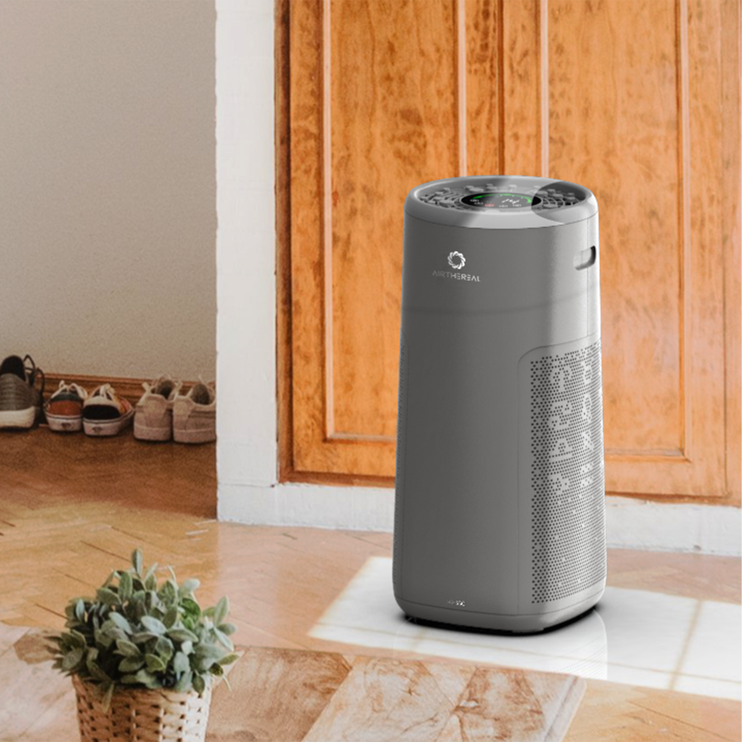 Airthereal AGH550 HEPA Filter Air Purifier with Auto Mode and Real-Time Air Quality Monitor, Energy Star Rated - Perfect for Extra Large Rooms, Living Room and Office - Gray